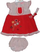 Baby C Dětské šaty kytička, vel.92
