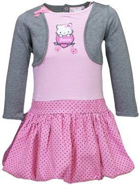 Dětské šaty Hello Kitty, vel.15-18 měs. Charmy Kitty