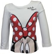 Dětské tričko Minnie Mouse Disney s dlouhým rukávem, vel.98