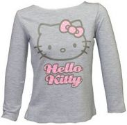 Dětské tričko Hello Kitty s dlouhým rukávem, vel.5-6 let