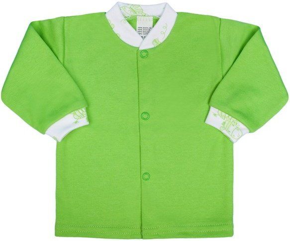 New Baby kojenecký kabátek Zebrababy zelený, vel.56