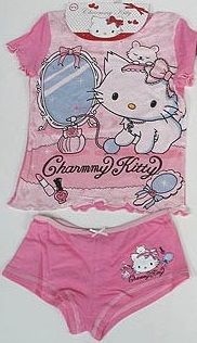 Sun City Dětské dívčí spodní prádlo Hello Kitty, vel.6-8 let