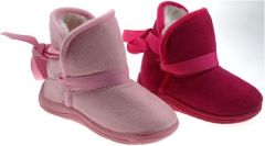 Soft Touch zimní boty válenky semišové pro holky, vel.18-21 měs.
