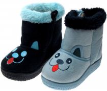 Soft Touch zimní boty válenky pletené pro kluky, vel.18-21 měs.