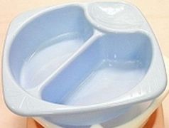 Mycí miska na hygienické pomůcky, modrá
