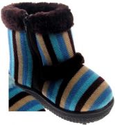 Soft Touch zimní boty válenky pletené pro kluky, vel.21-24 měs.