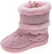 Soft Touch zimní boty válenky semišové pro holky, vel.21-24 měs.