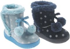Soft Touch zimní boty válenky semišové pro kluky, vel.21-24 měs.