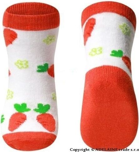 Baby Ono Bavlněné ponožky 12m+ - mrkvičky, vel.86