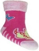 Brand Froté ponožky a ABS - dívčí mix vzorů, vel.56-68
