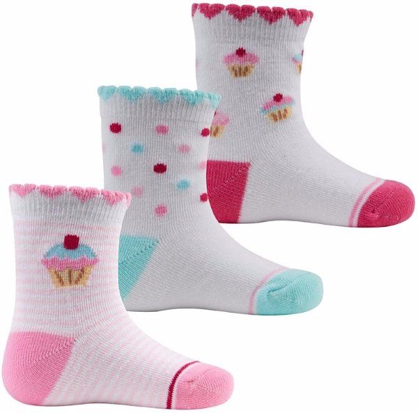 Cotton Rich bavlněné ponožky 3 páry, vel.19-22