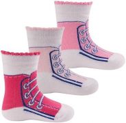 Cotton Rich bavlněné ponožky 3 páry, vel.19-22