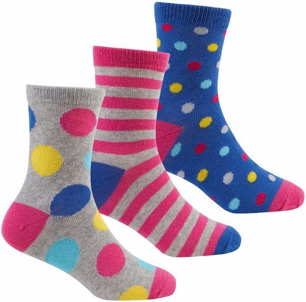 Cotton Rich bavlněné ponožky 3 páry, vel.23-26