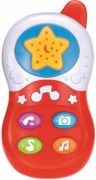 Dětská hračka se zvukem Baby Mix Telefónek red