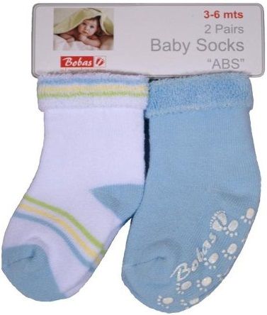 Kojenecké froté ponožky Bobo Baby 2 páry, vel.62